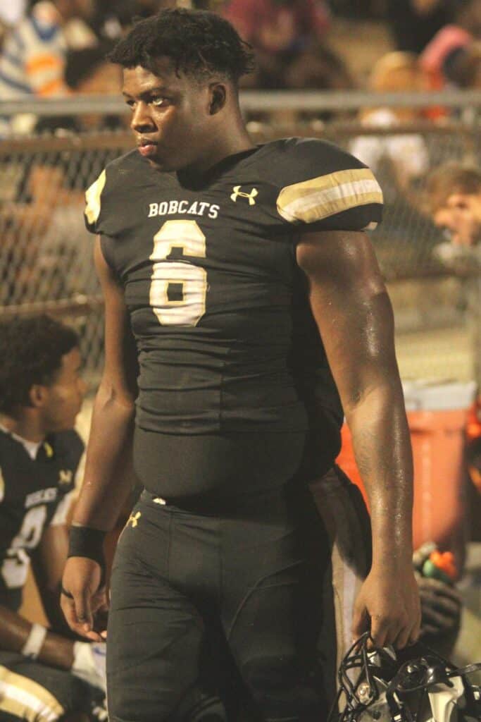 Buchholz defensive lineman Gavin Hill