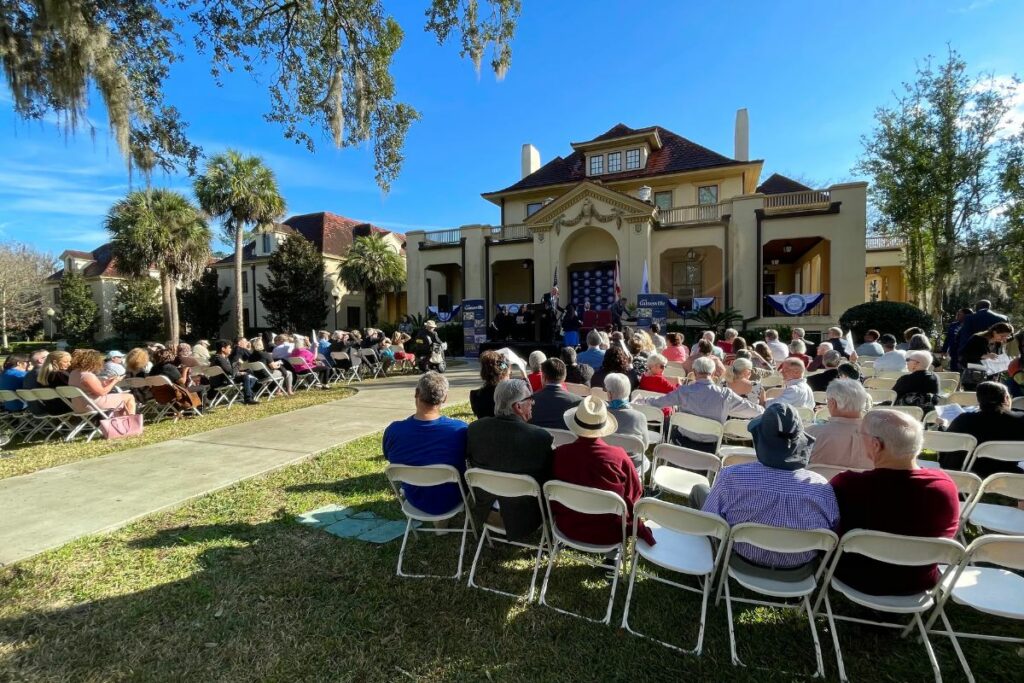 The Gainesville City Commission swearing-in ceremony took place at the Historic Thomas Center on Thursday.
