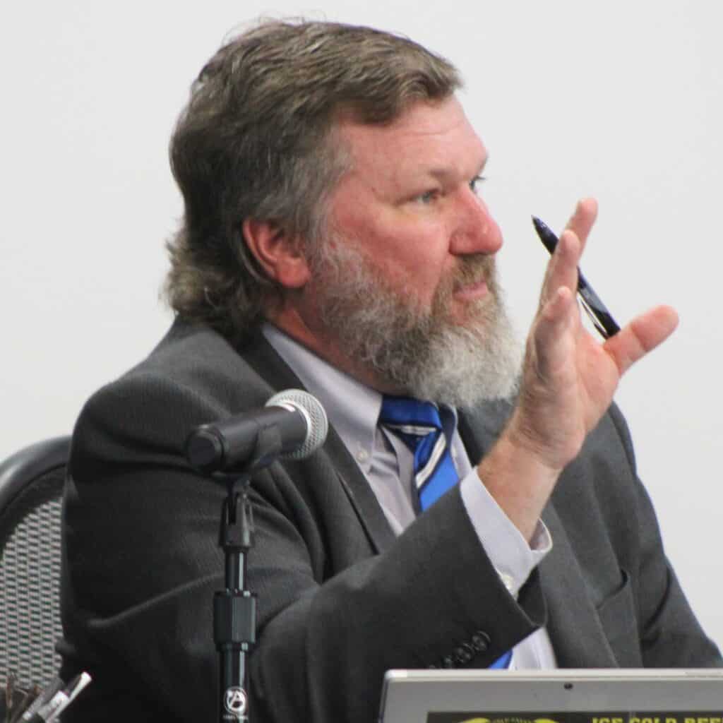 Levy County Commissioner John Meeks and the commission answered specific questions addressing recent animal shelter zoning changes.
