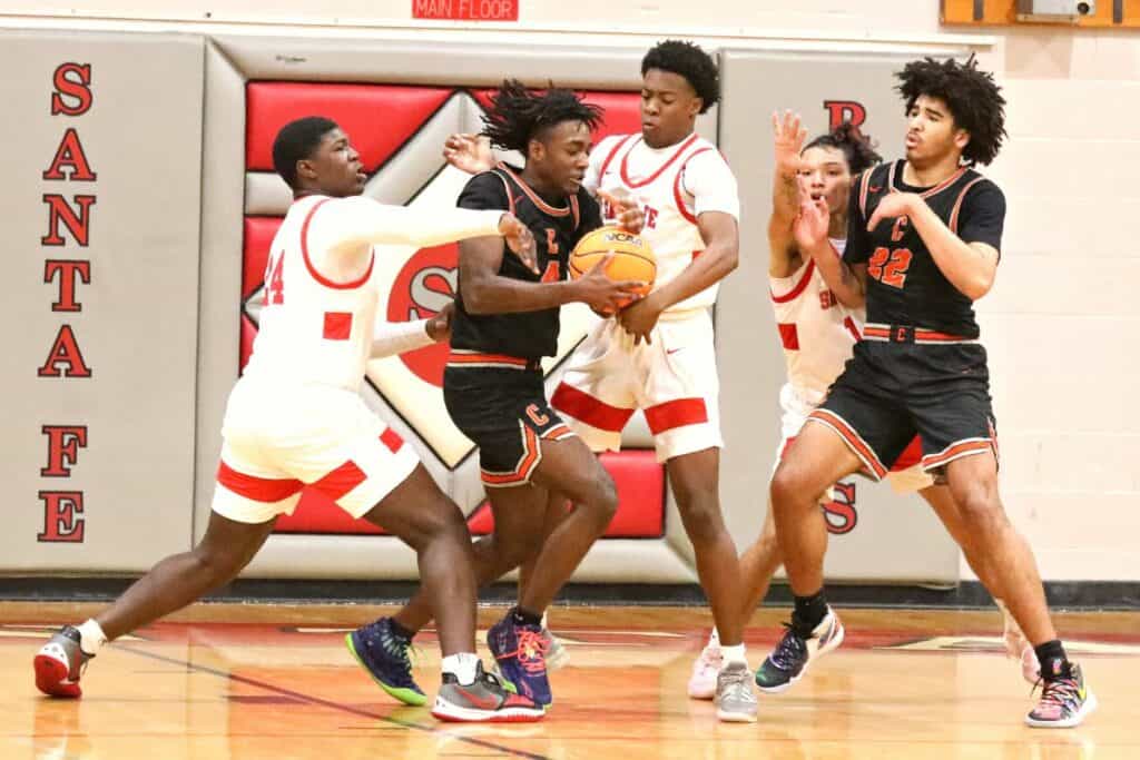 Santa Fe's swarming defense shut down Cocoa in the Region 2-4A semifinals on Tuesday.