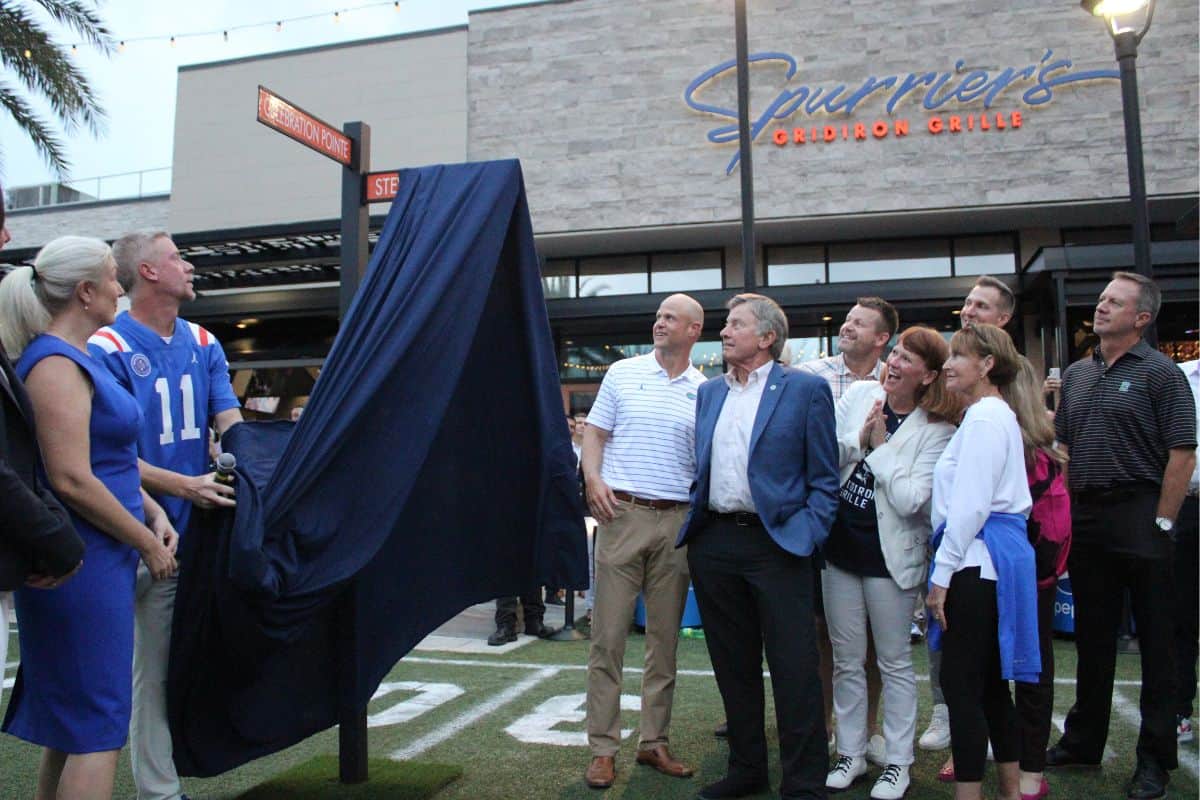 Steve Spurrier receives his own street