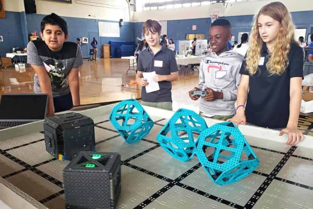 Lincoln Middle School sixth graders hosted a Germ Museum on Wednesday.