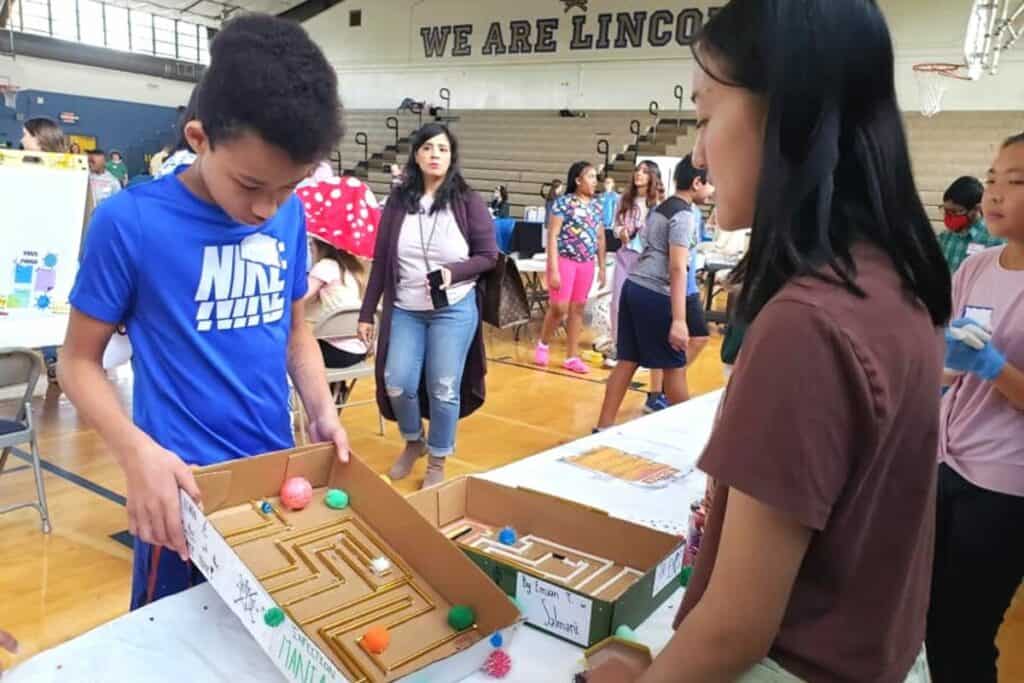 Lincoln Middle School sixth graders presented a Germ Museum on Wednesday.