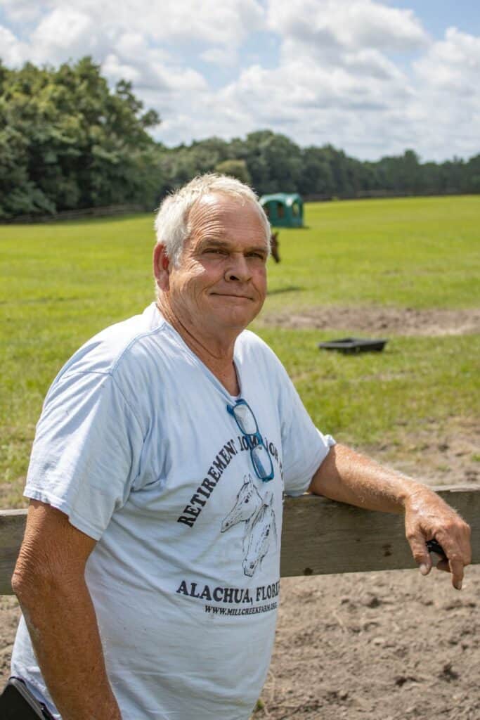 Mill Creek Farm President Paul Gregory.