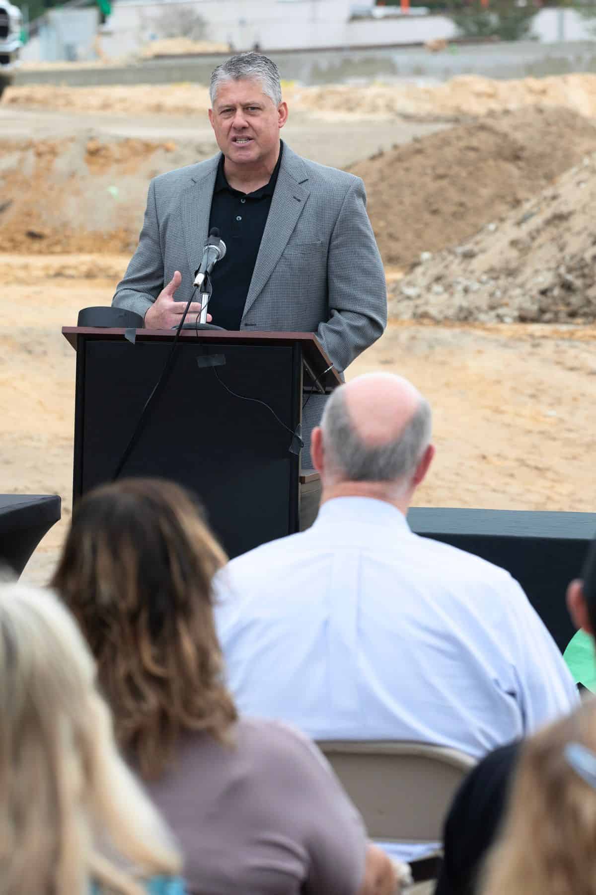 Domenic Scorpio, president of commercial construction firm Scorpo.