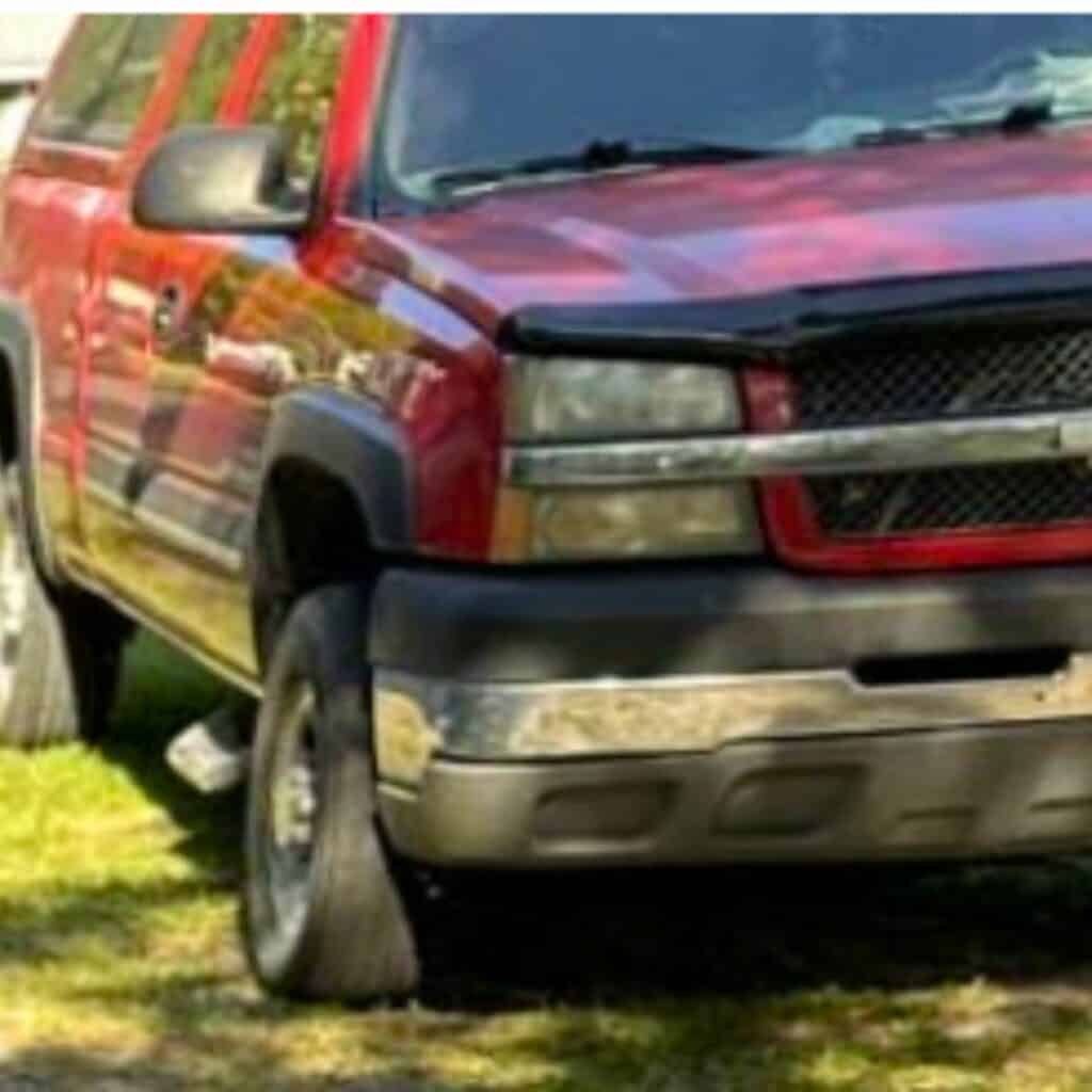 Law enforcement is on the lookout for this 2004 Chevrolet Silverado with Florida tag number CYL8411.