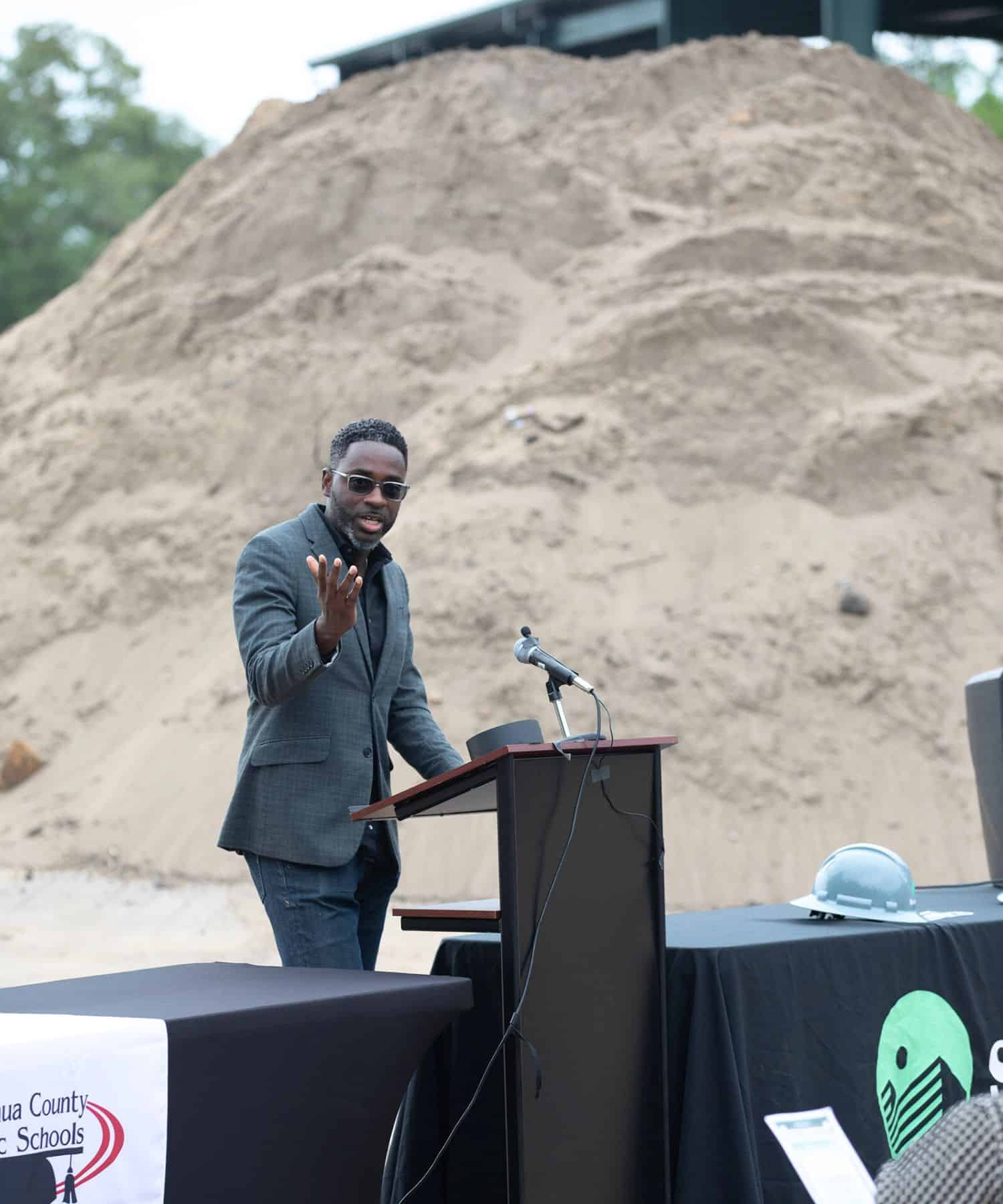 Project architect Chad Jones, vice president and director of Harvard Jolly Architecture.