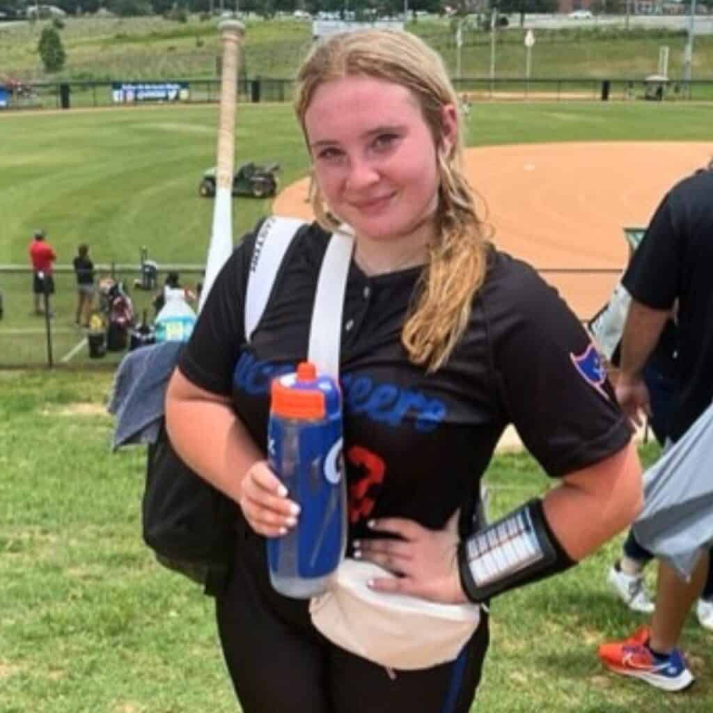 Branford pitcher Laila Arnold had 12 strikeouts in the Buccaneers' 2-1 win over Jay.