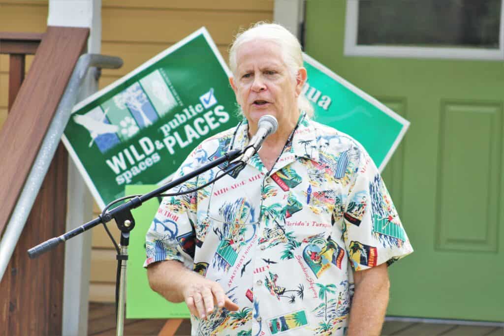 Robert Hutchinson at the WSPP press conference.