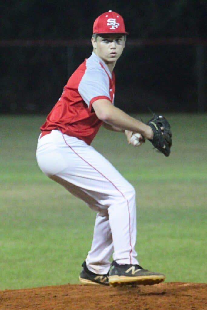 Santa Fe's Dawson Card signed with the College of Central Florida.