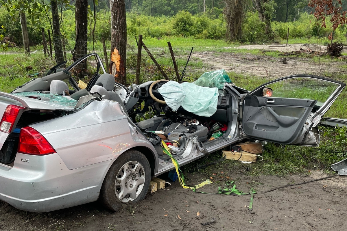 ACFR extricates driver after crash