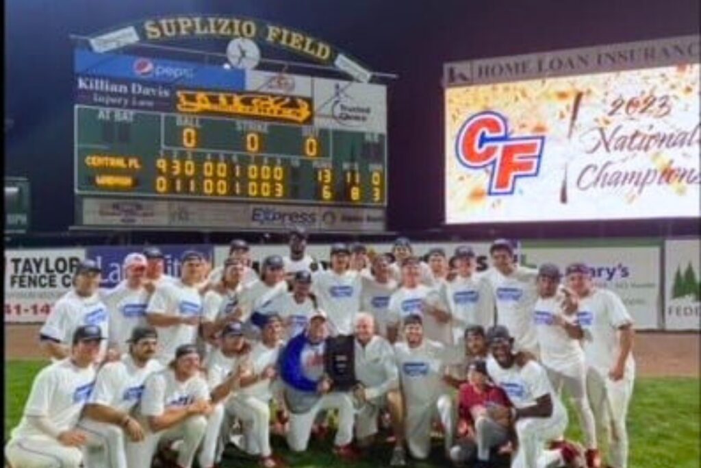 Earlier this month the College of Central Florida baseball team in Ocala won the Junior College World Series, their first in program history.