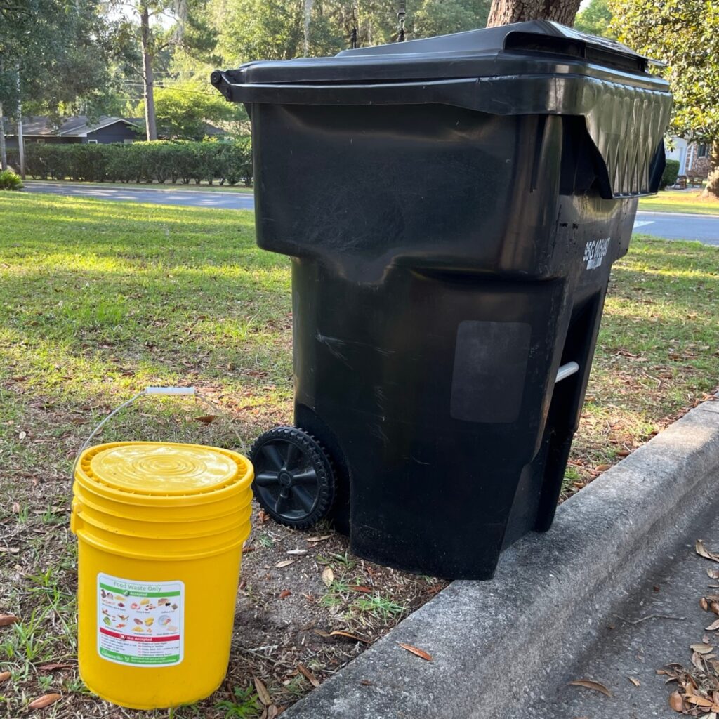 More than 200 Gainesville residents participate in the city's food waste composting program.