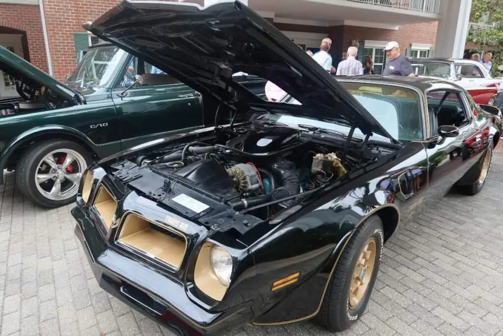 Oak Hammock retirement community hosted a car show on Wednesday.