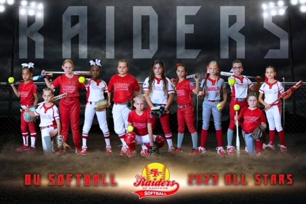 The Santa Fe 8U will be playing in the Babe Ruth Softball World Series in Treasure Coast, Florida starting July 26.