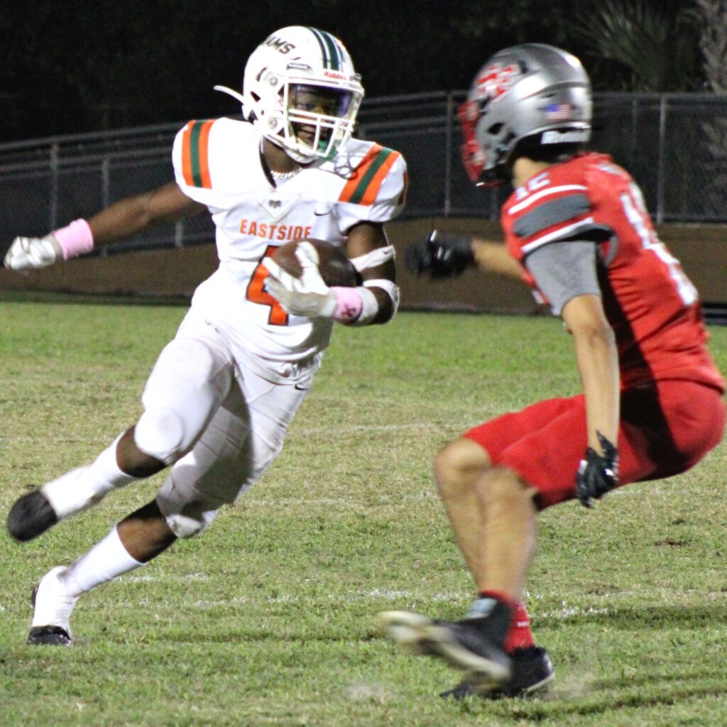 Eastside's Antonio Hubbert.