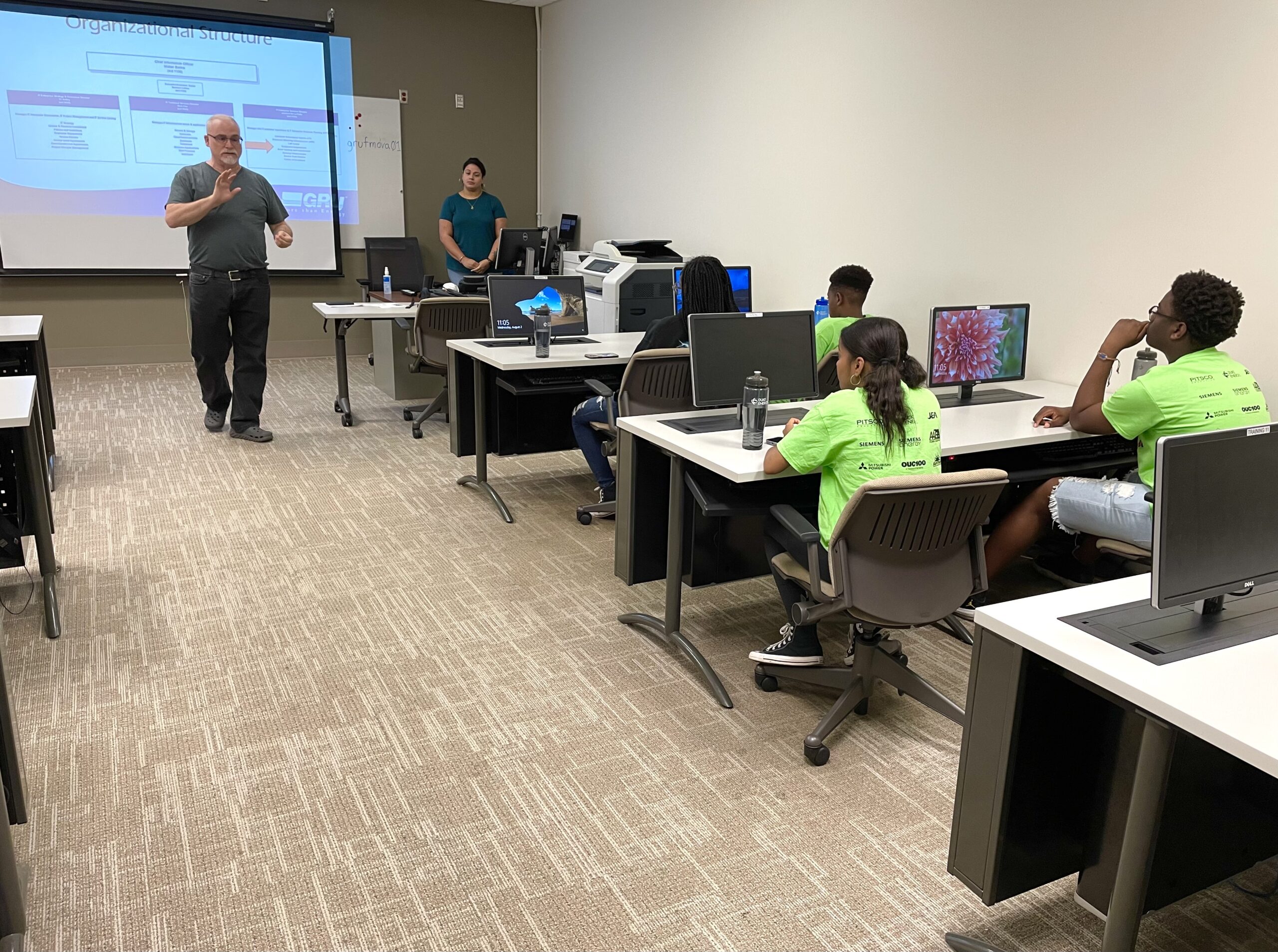 Kirk Selph, IT department supervisor, explains the role of IT within the utility.