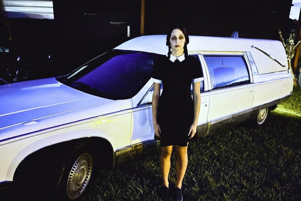 One of the Newberry Cornfield Maze workers.