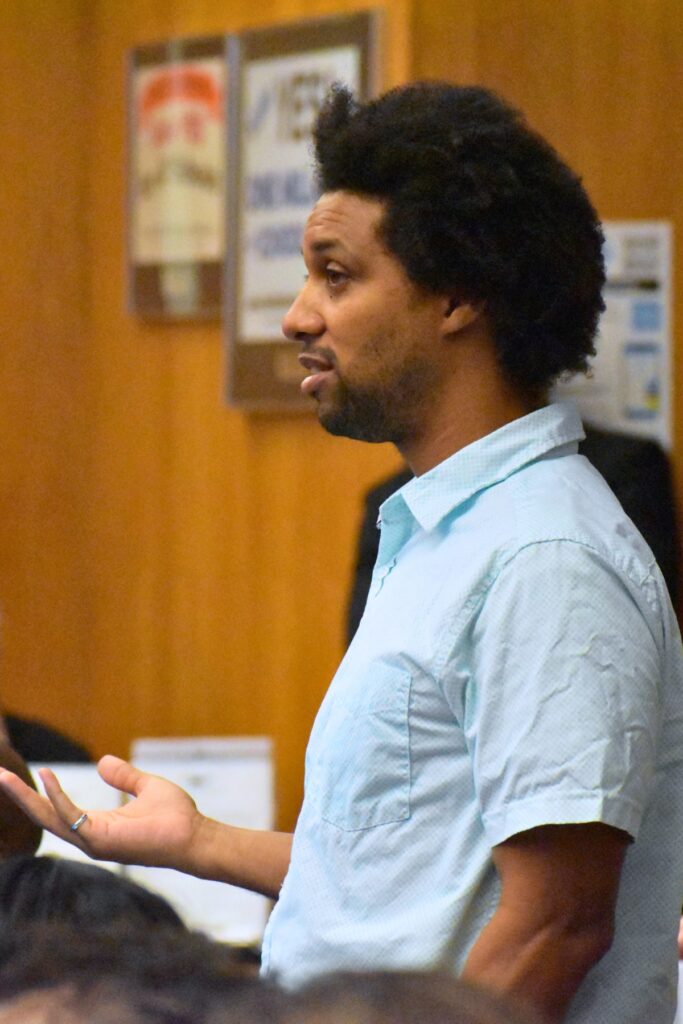 Stephen Marsh said he appreciated the advocacy for his son at Tuesday's School Board of Alachua County meeting.