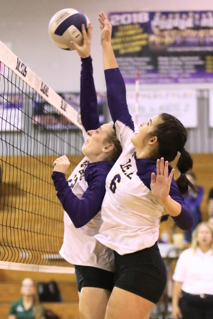 Bell's McKinnley Downing with a hit against Eastside on Tuesday.