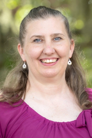 Catherine Smith joined the Florida Museum in 2022 as its first full time NAGPRA coordinator.