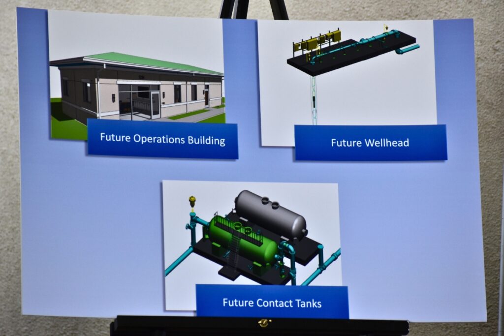 The new wellfield will include multiple components.