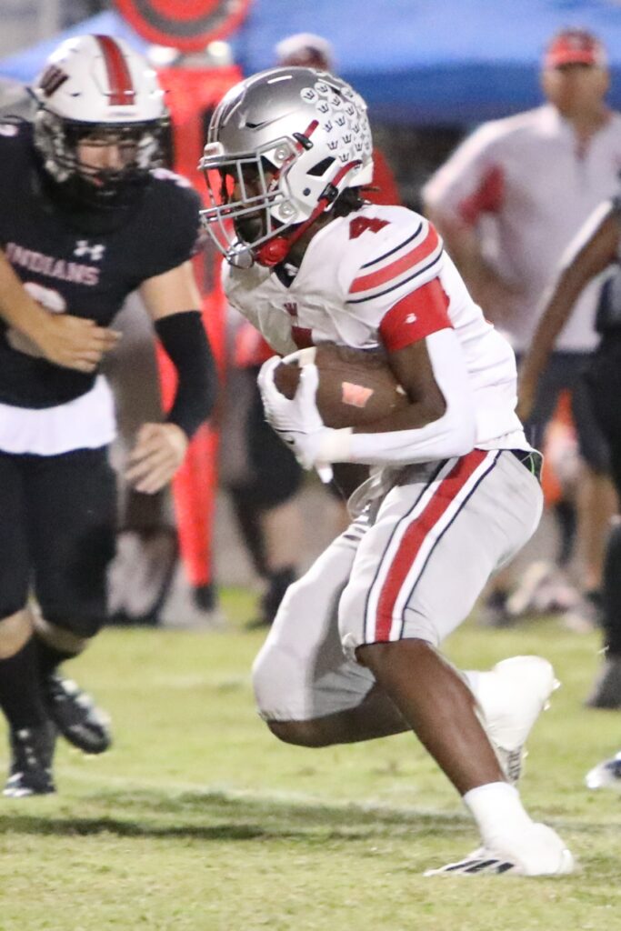 Williston's Jace McDonald has rushed for 346 yards and nine touchdowns this season.