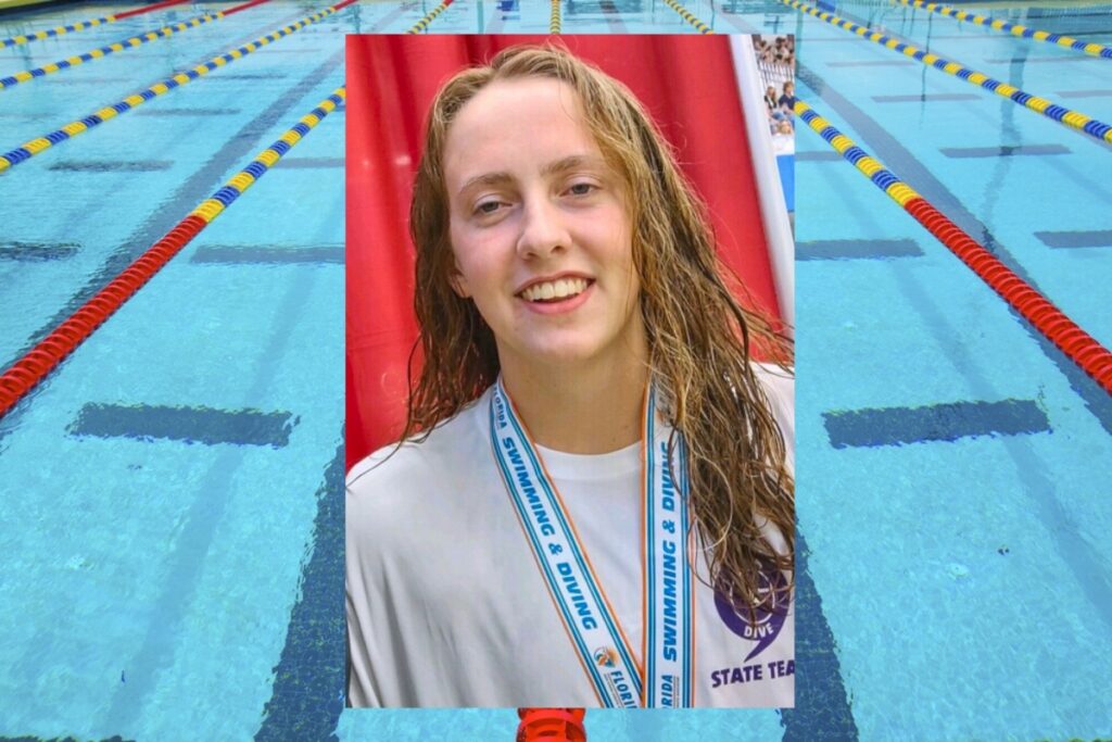 Gainesville swimmer Ava Fuller won the Class 3A 200-yard Freestyle state championship.