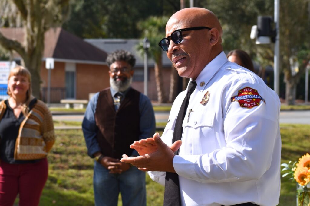 Gainesville Fire Chief Joseph Dixon said Harold Batie always had another trick to show.