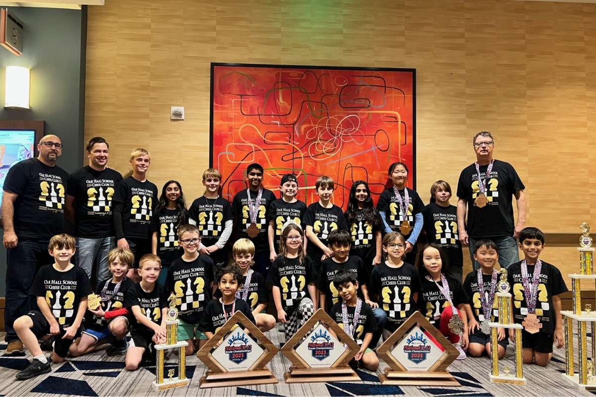 Oak Hall wins trio of gold from national elementary chess championships