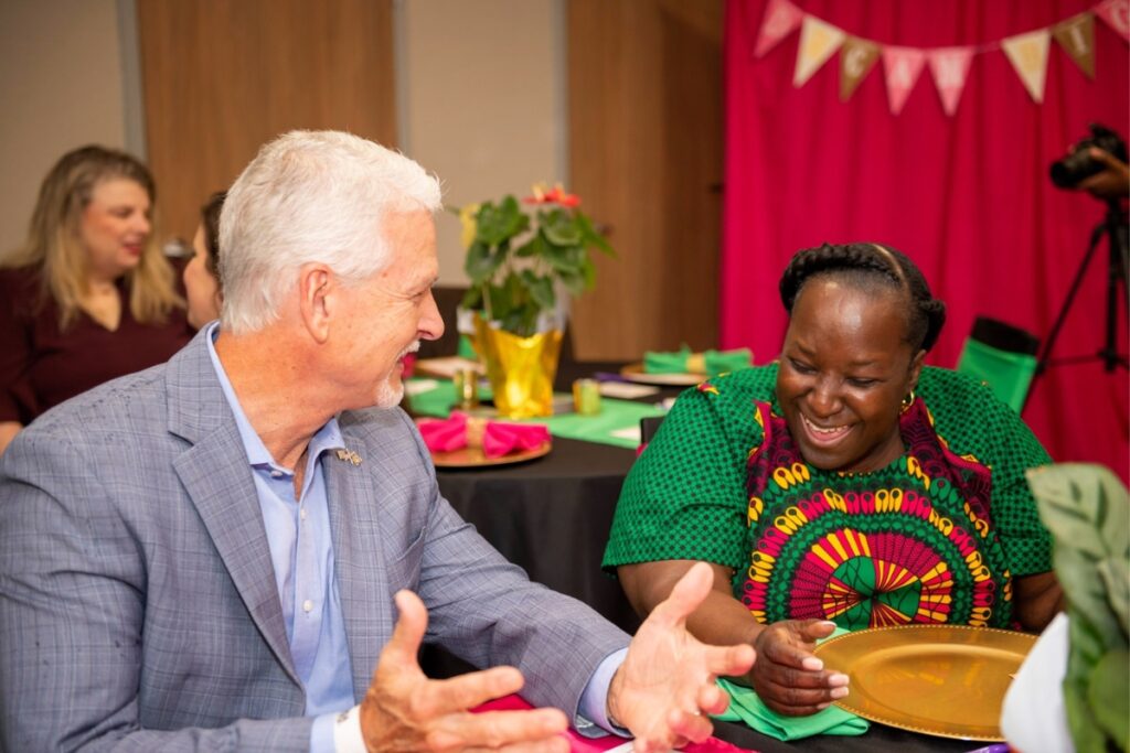 Sen. Keith Perry at the seventh annual Dine with DOP in February 2023.