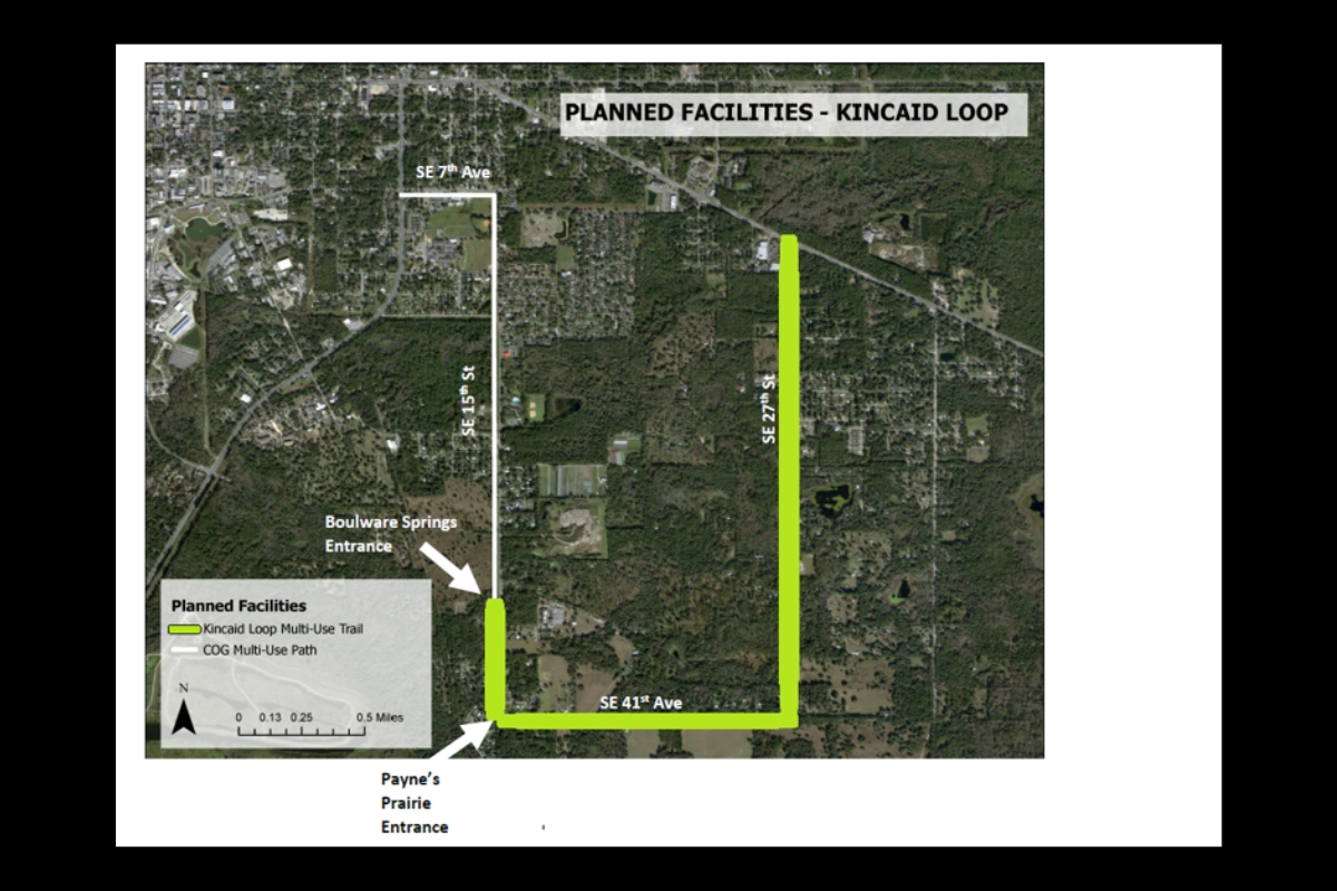 Alachua County to host community meeting on Kincaid Trail