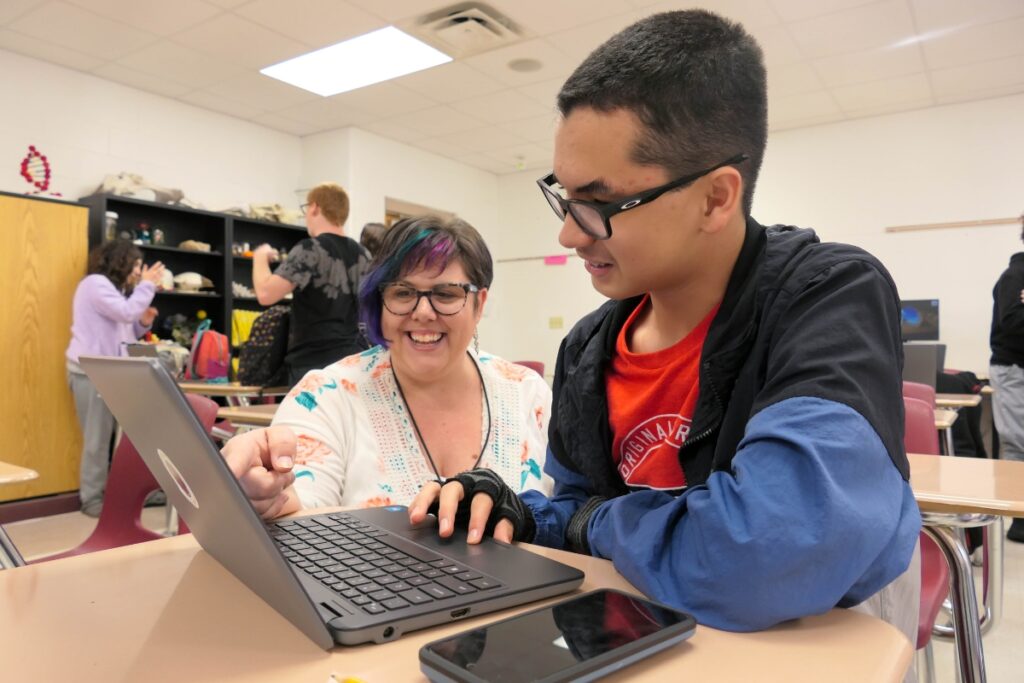 Loften High School science teacher Jenifer Knowles is a 2024 Alachua County Teacher of the Year finalist.