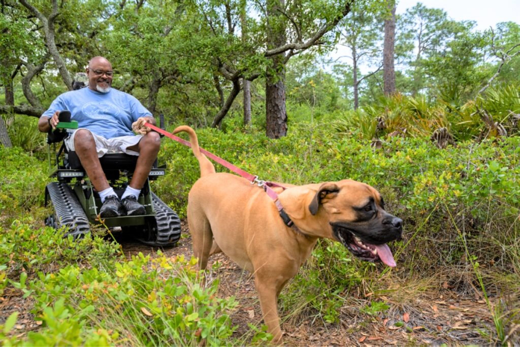 The Alachua Conservation Trust will use a recent $15,000 grant to purchase a trail adapted wheelchair.