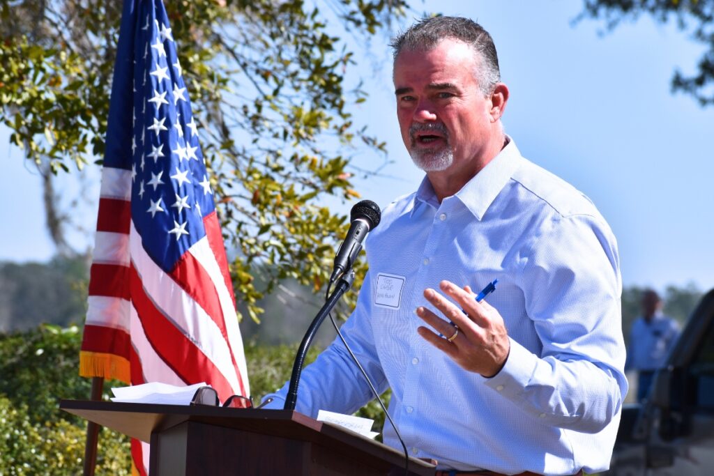 Todd Chase said the parking garage has been in the works since 2018.