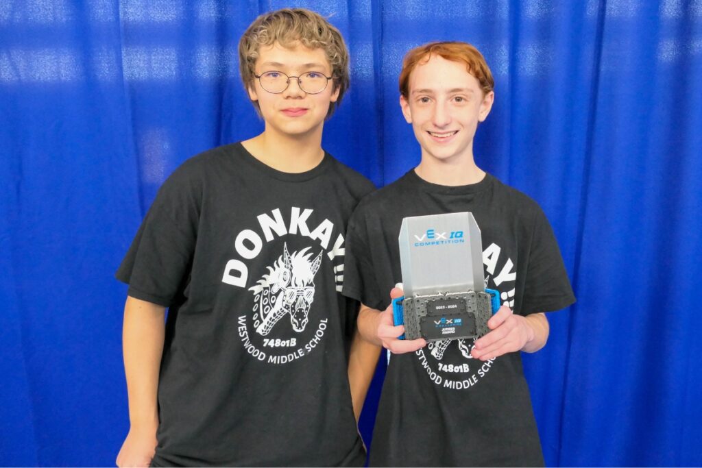 Westwood Middle School's Donkay!!! won the Middle School Judge’s Award.