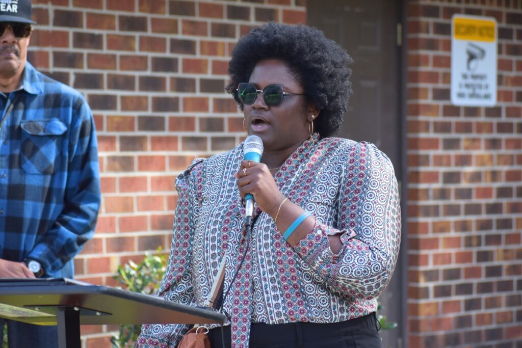 Brittany Coleman, the new gun violence intervention program manager for the city of Gainesville.