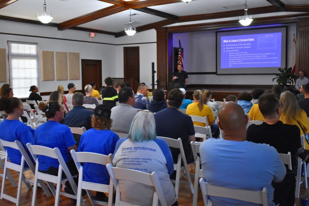 Every EFN town hall meeting has been well-attended as community members seek answers about the charter initiative.
