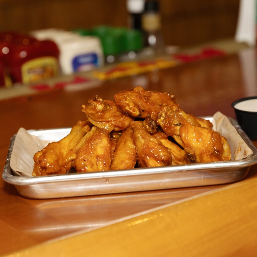 Gator's Dockside prides itself on its wings.