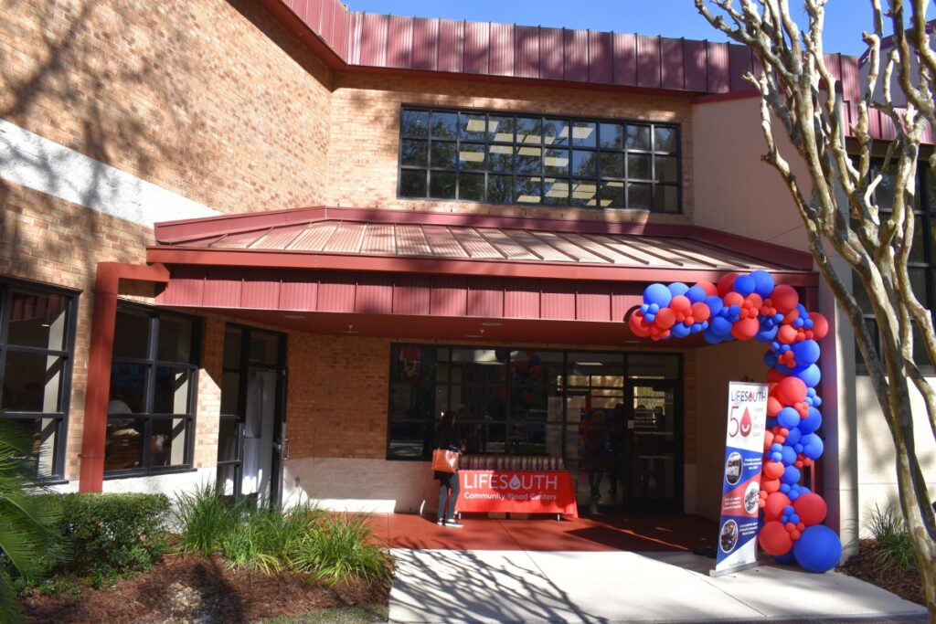 LifeSouth moved into the Newberry Road facility about 20 years ago.