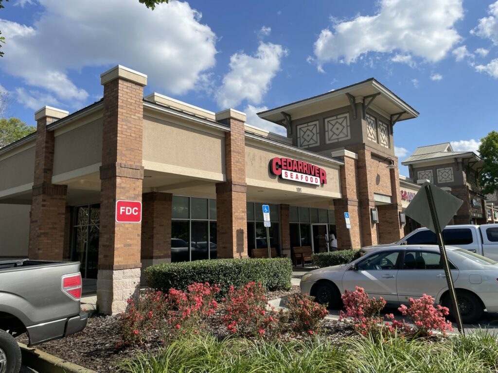 Cedar River Seafood in Gainesville