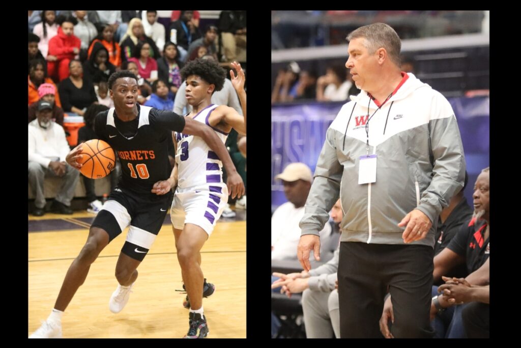 (From left) Hawthorne's C.J. Ingram and Williston's Jim Ervin finished fifth and fourth, respectively, in Player of Year and Coach of Year voting.