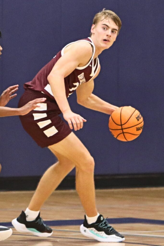 Oak Hall's Andrew Powell averaged 16.3 points and 7.7 rebounds per game for the Eagles.