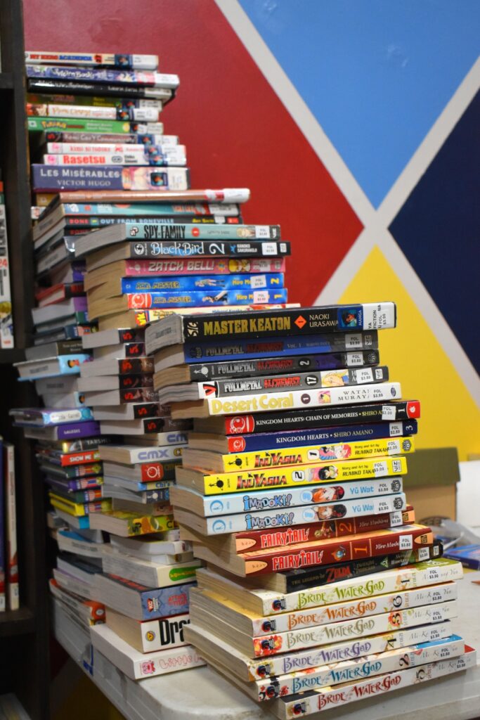 Sue Morris said manga is one of the fastest-selling categories.