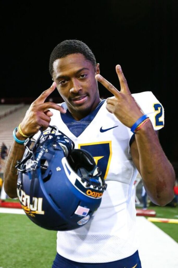 Williston native and University of Toledo's Quinyon Mitchell.