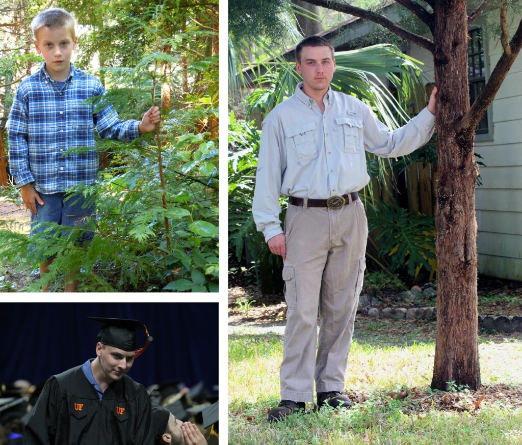 Andrew Baker plans to move to the Northwest and work for the U.S. Forest Service.