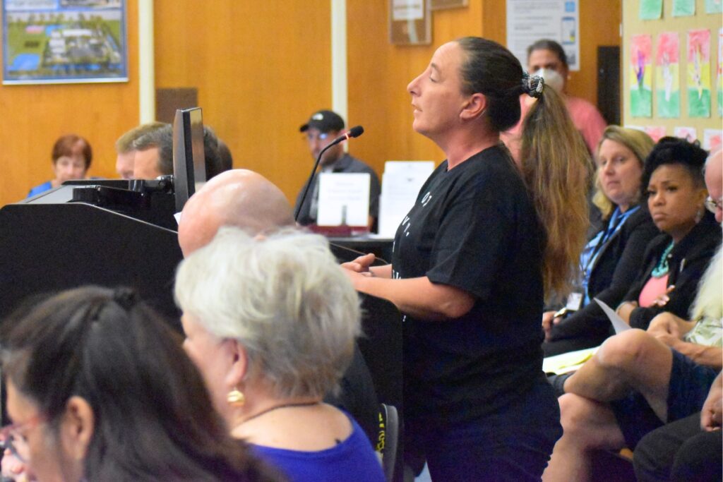 Kelly Hersey said the Newberry vote discussion should have ended after ACPS announced the vote failed.