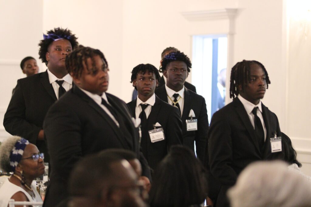 The Mirror Image Leadership Academy inaugural graduation class at the 2024 Gala on Thursday.