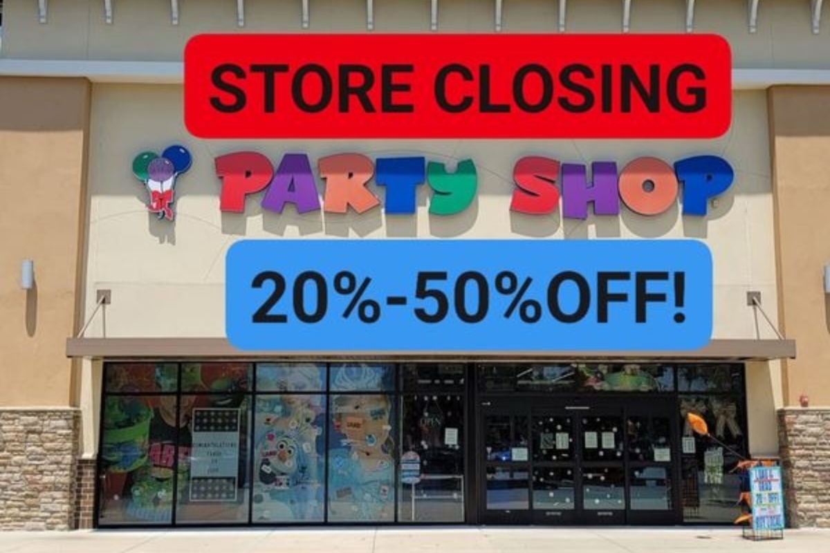 The Party Shop to close in Gainesville