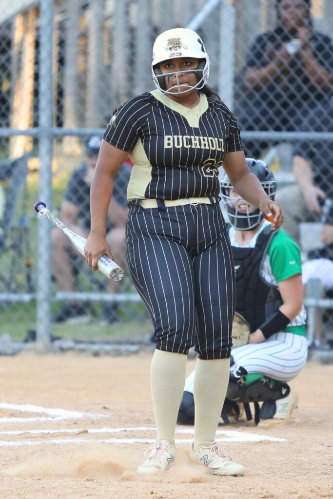 Buchholz's Juliana Abraham led the Bobcats with a .481 batting average on 39 hits with 34 RBI, 10 doubles and four home runs.
